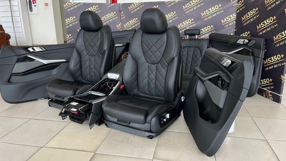 Салон BMW X5 G05 комплект сидіння бмв х5 г05 шрот 52105A443C7