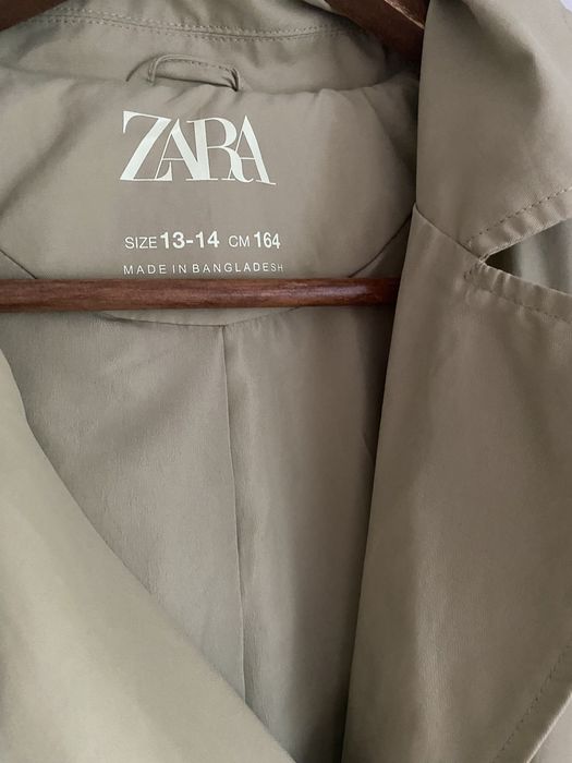 Płaszczyk Trencz Zara jak Nowy