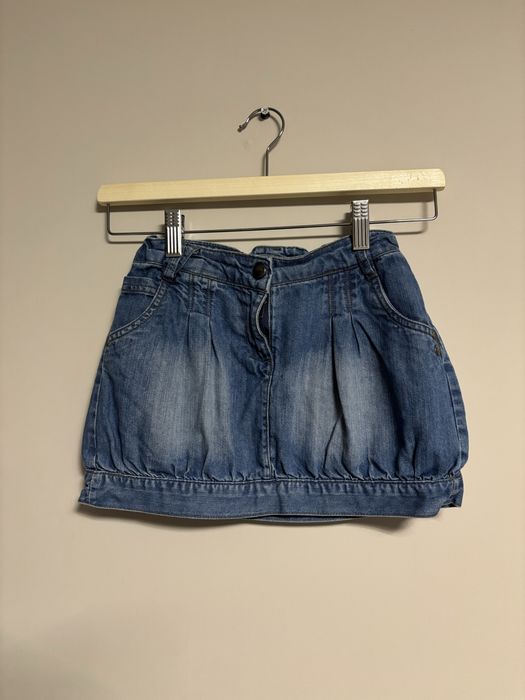 Spódniczka jeansowa dżinsowa dziewczęca dziecięca dziewczynki 134 140