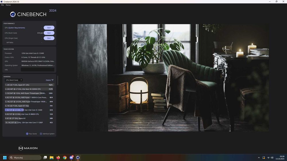 Komputer gamingowy i5-12400 / RTX 3060 Ti / 16GB RAM / 1TB NVMe