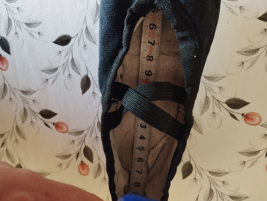 Baletki czarne 17 cm