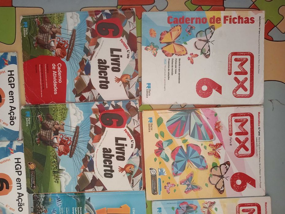 Livros para 6 ano escolar
