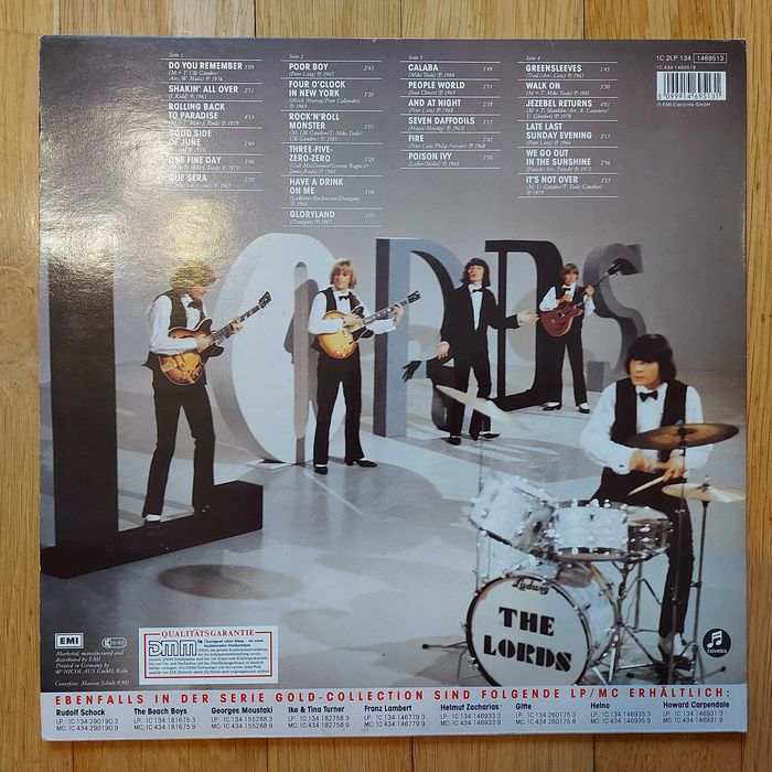 The Lords ‎20 Jahre Lords Ger 1988 (NM-/NM-)