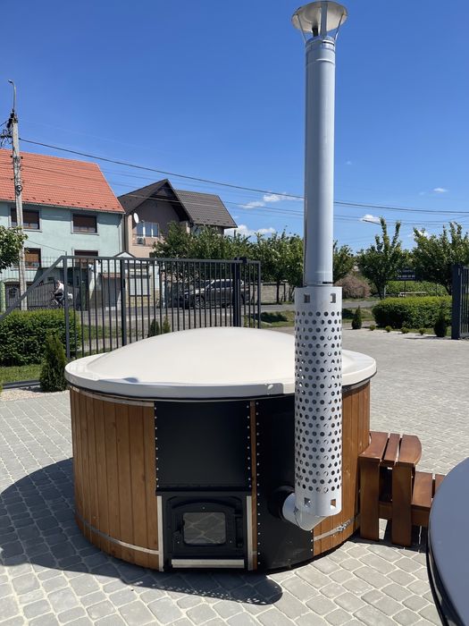 Спа купель від виробника! Чан на дровах! Купіль з джакузі! Офуро!