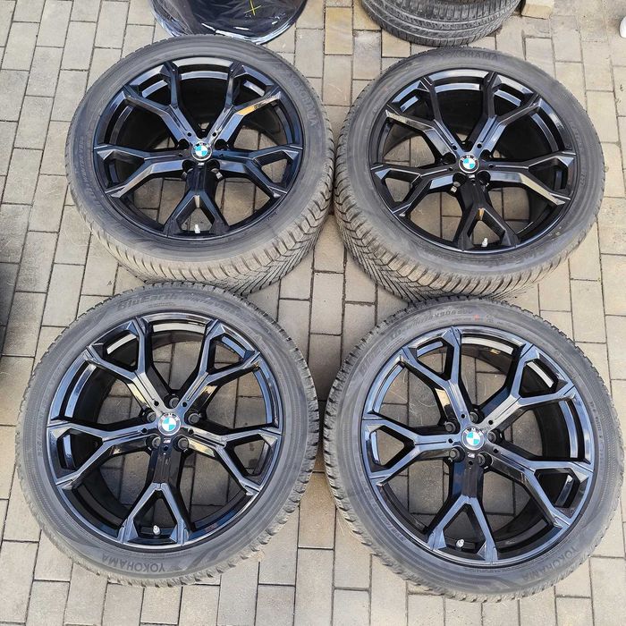 Колеса R21 оригінал BMW X5 G05 X6 G06 стиль 741M диски бмв різноширокі