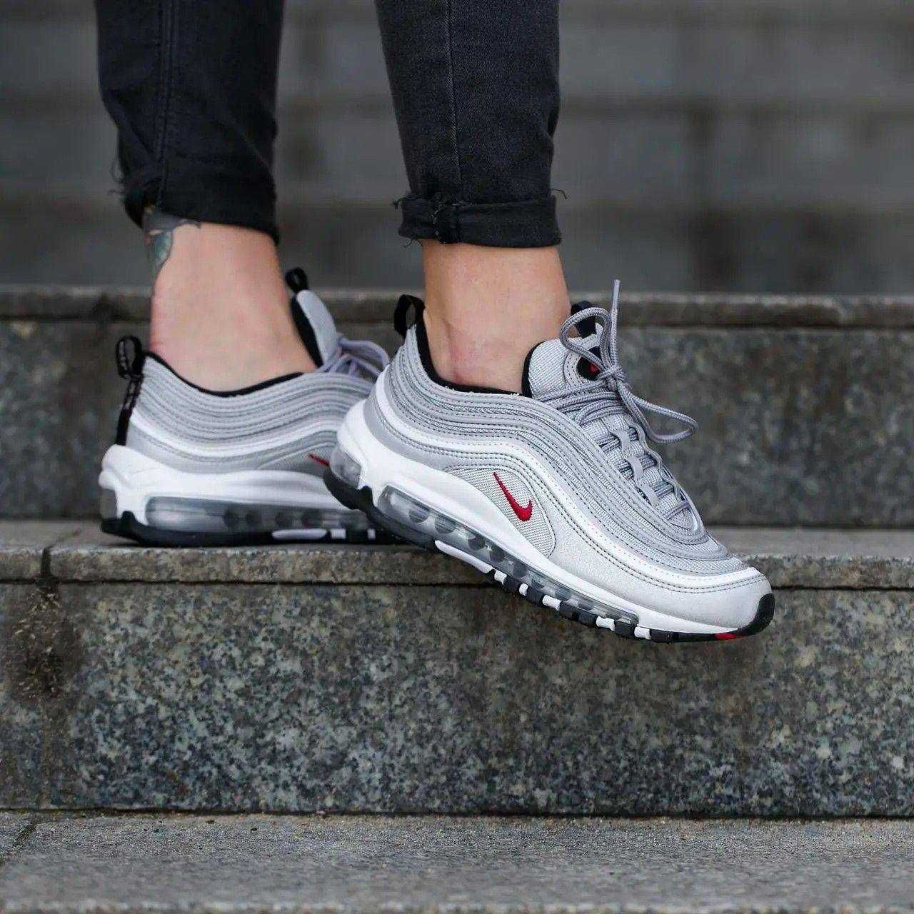Кроссовки Nike Air Max женские Найк Аир Макс кожа Форс Nike Air Force ...
