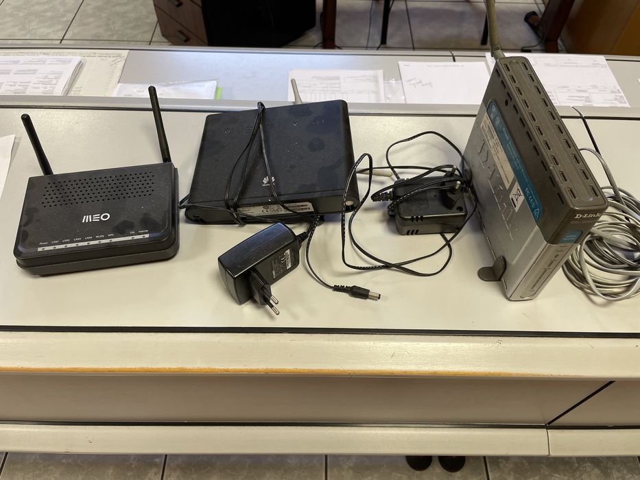 ADSL Router ADB, Huawei B310S, and D-Link64729602491138120