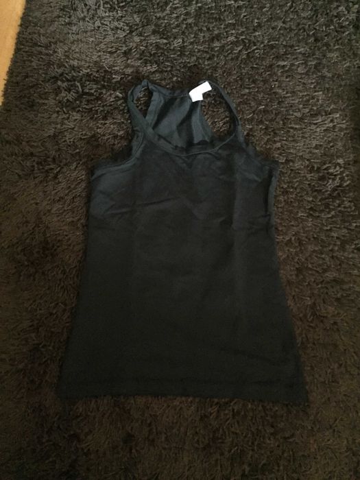 top preto zara tamanho s