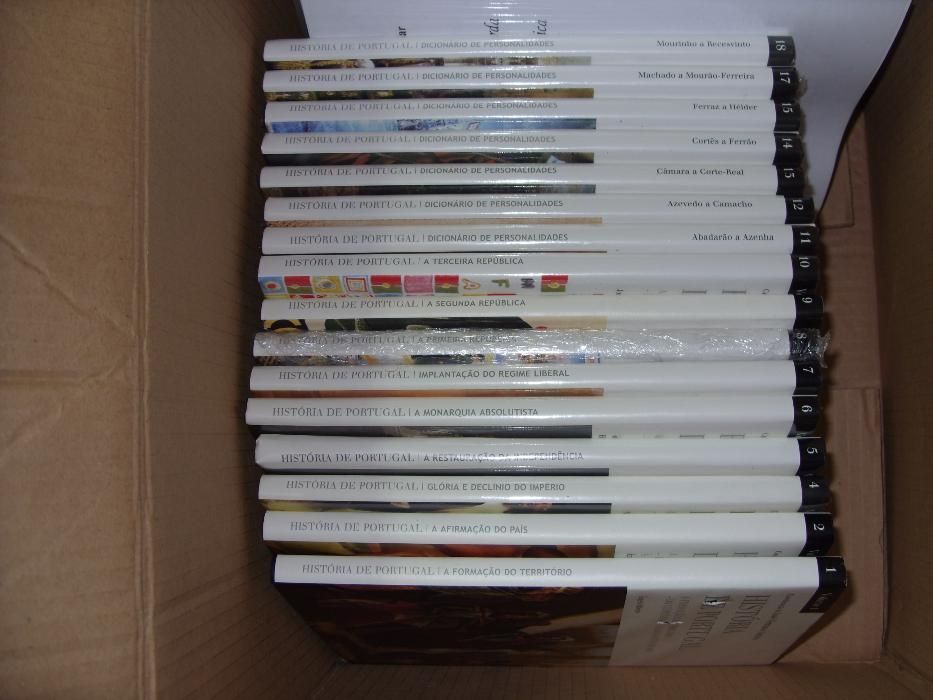 Coleção "História de Portugal" coordenada por José Hermano Saraiva