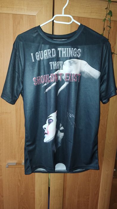 T-shirt koszulka z nadrukiem męski S