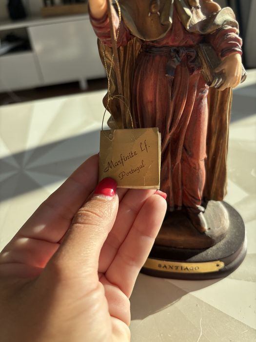 Estatueta Santiago – Martfinite L.F. Portugal – Marfinite Pintada à Mão