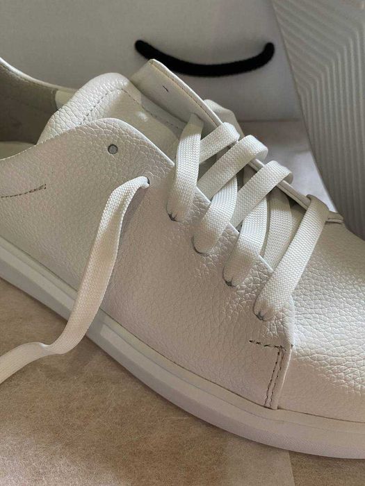 Шкіряні макасини/ Кросівки білі