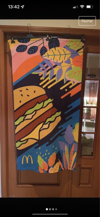 Toalhas de praia MacDonald’s