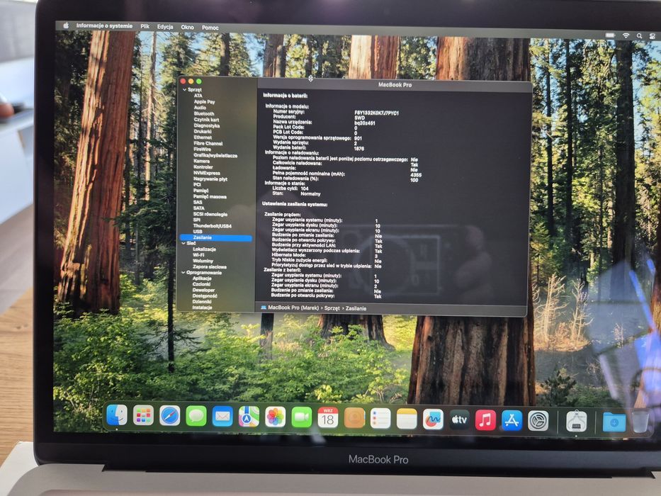 MacBook Pro 13'' i7 32GB RAM 500GB SSD 2020 r. Katowice