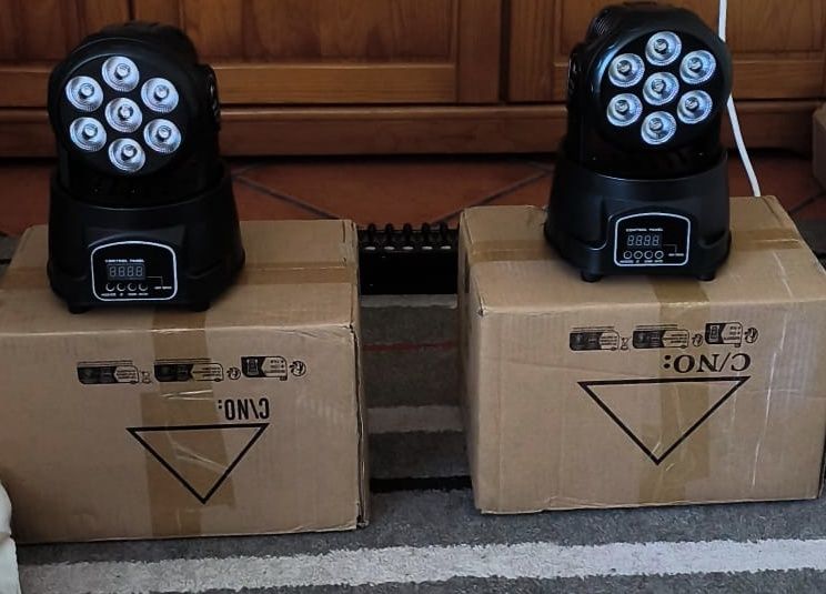 Moving head 105w (2 PEÇAS!)