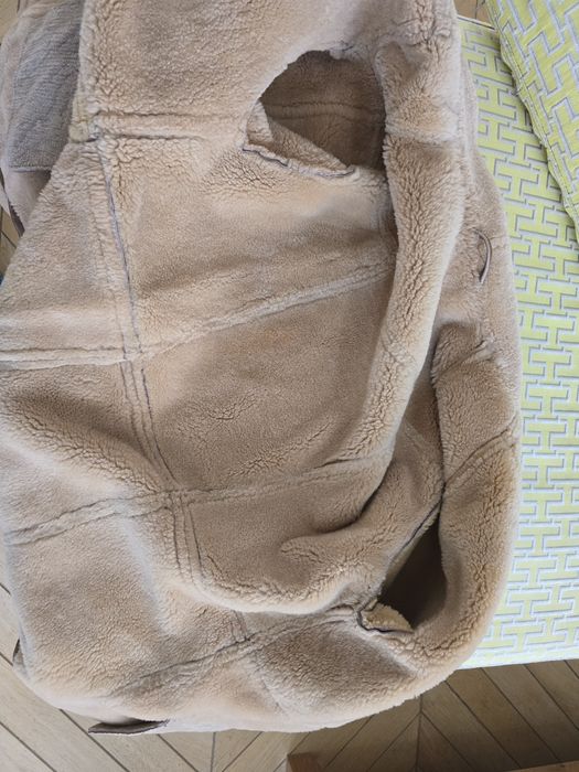 Kożuch męski polski XL gruby stan idealny