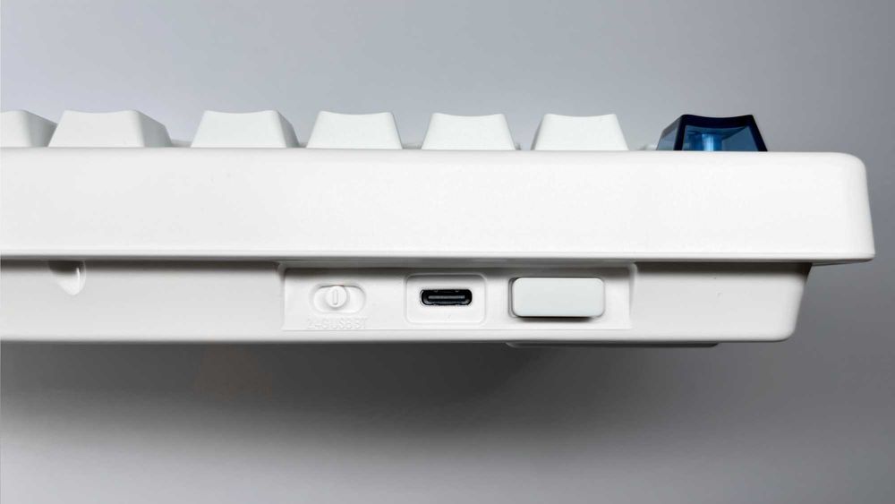Cidoo QK75 white | Игровая беспроводная механическая клавиатура