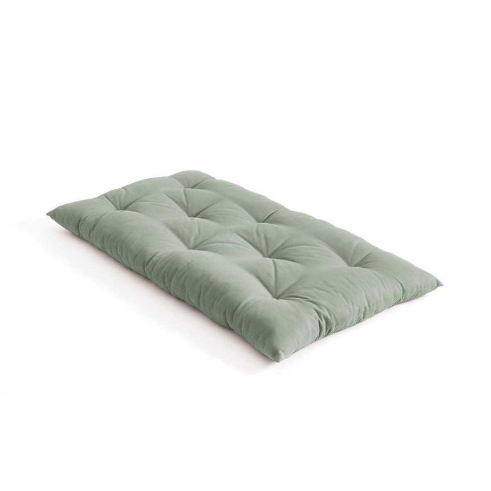 Almofada de chão 60x120 cm algodão reciclado 3 capas