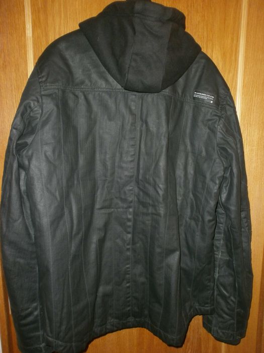 Куртка бомбер Smog, чёрная, разм. XL, наш разм.54. ПОГ-65 см