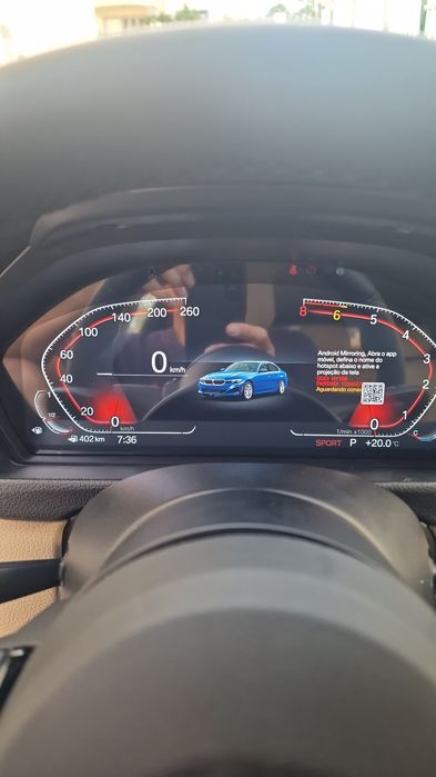 Quadrante Digital para BMW F30,31, Novo.