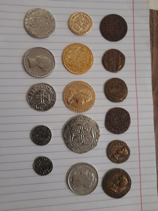 Grande Coleção Moedas e Notas da Nossa Histooria do JN