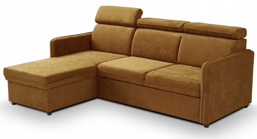 Narożnik rozkładany REAL 217 cm, Funkcja spania, ,Pojemnik, Producent