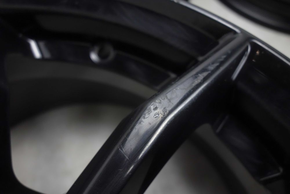 Alufelgi 16" 5x112 Audi A4 Bmw Series 1 2 Mercedes C E 124 Czarne 1086