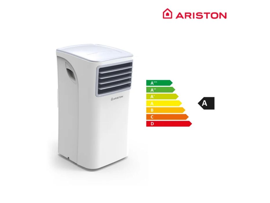 Ar Condicionado Portátil ARISTON Mobis 8 (16 m² - 8000 BTU - Branco)