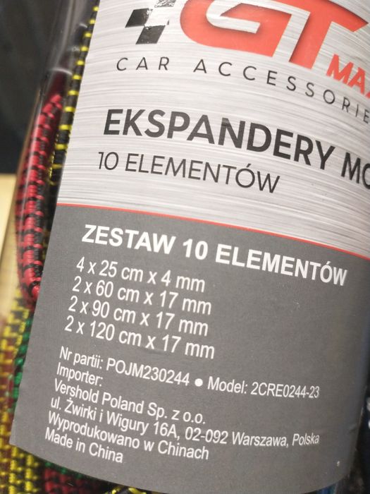 Nowy zestaw ekspanderów 10 sztuk