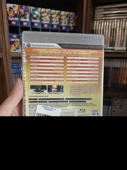 PS3 Singstar Latino Nowa