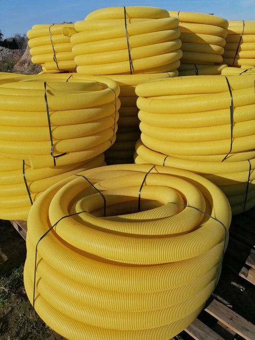 Rury rura melioracyjna DRENARSKA 100 drenażowa perforowana z otworami