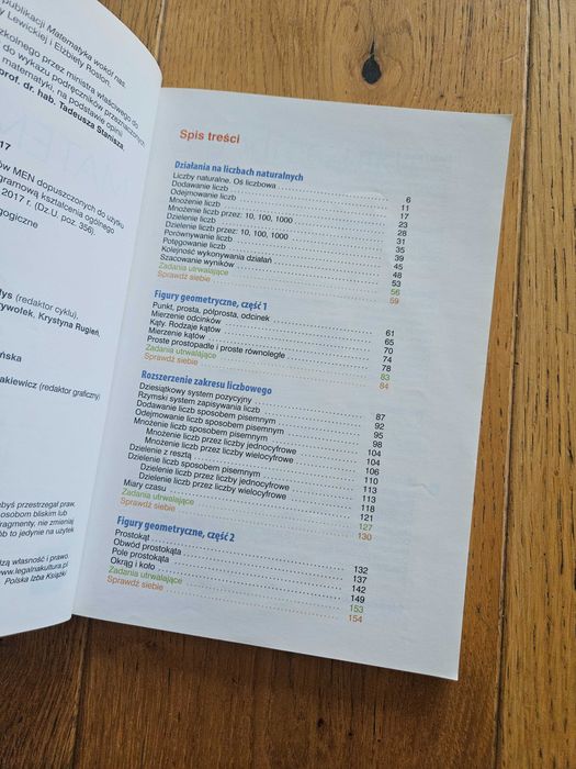 Matematyka wokół nas klasa 4 podręcznik WSiP