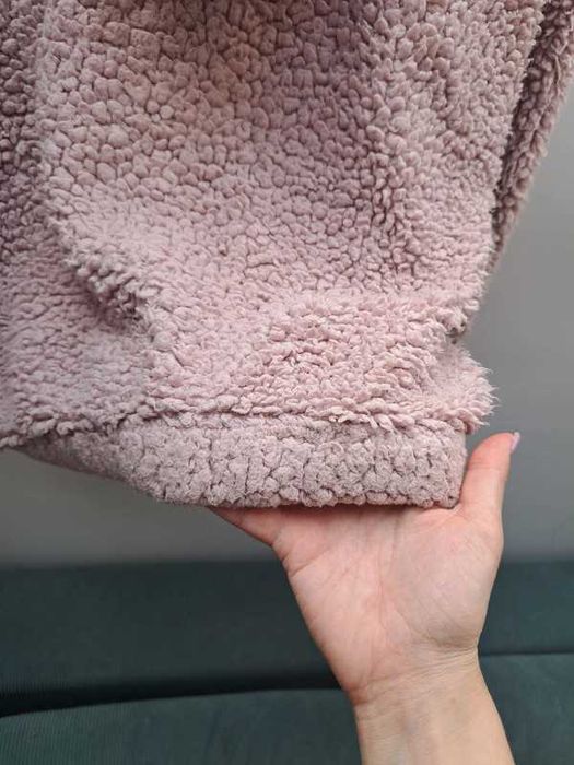 Ciepła bluza teddy z kapturem Destination | rozmiar S