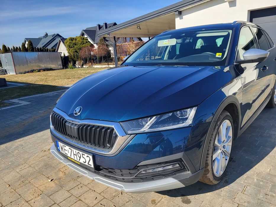 Skoda Octavia Pilnie sprzedam Scout 2022 | 2.0 TDI 150 KM | 4x4 | DSG | Matrix LED