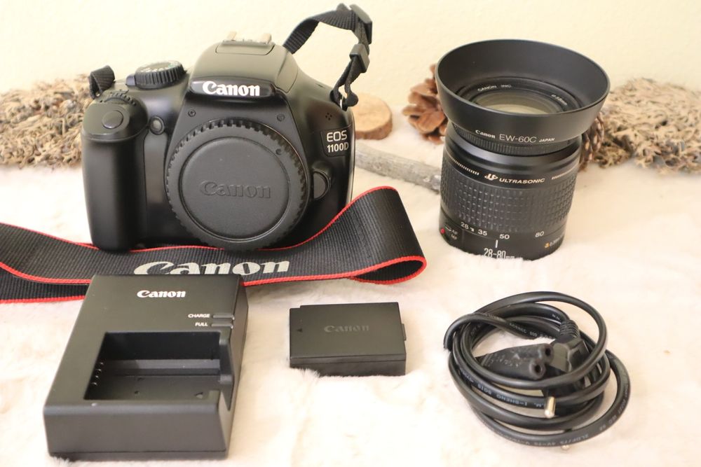 Canon EOS 1100D + EF 28-80mm