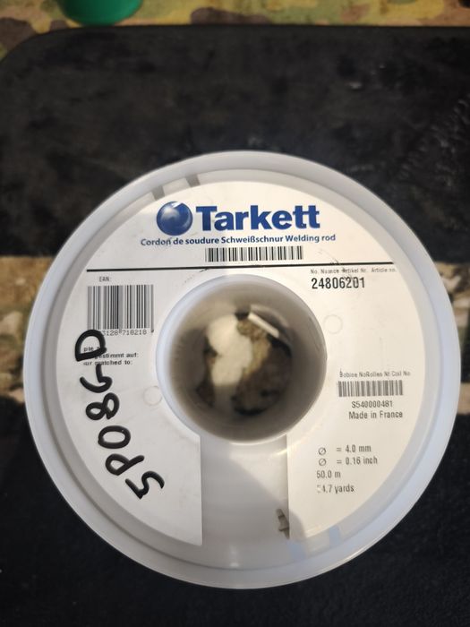 Sznur spawalniczy Tarkett popiel