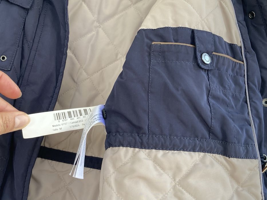 Colete azul marinho, Massimo Dutti