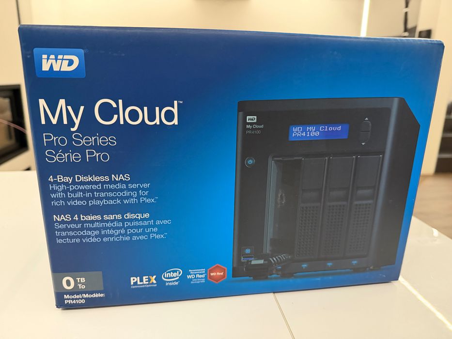 Western Digital My Cloud PR4100 NAS Serwer plików - Jak Nowy!!