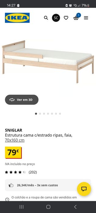 2 camas de solteiro ikea