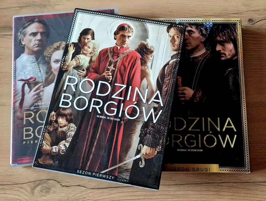Rodzina Borgiów- sezony 1-3 dvd