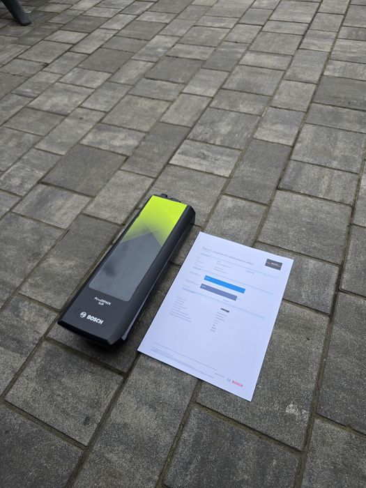 Bateria Akumulator BOSCH POWERPACK 500Wh na bagażnik 138 cykli 89% spr