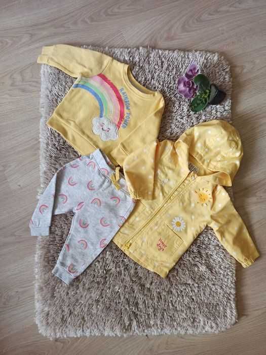 Костюм George 6-12 міс, курточка F&F 9-12 мес, світшот/штани на флісі