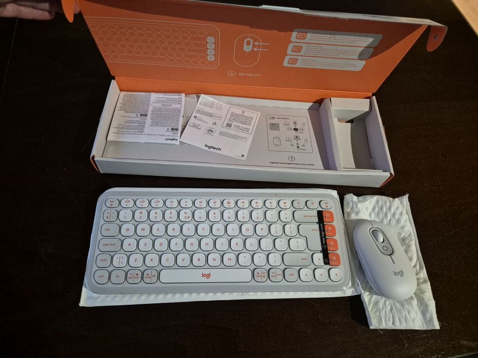 Klawiatura i mysz Logitech bluetooth