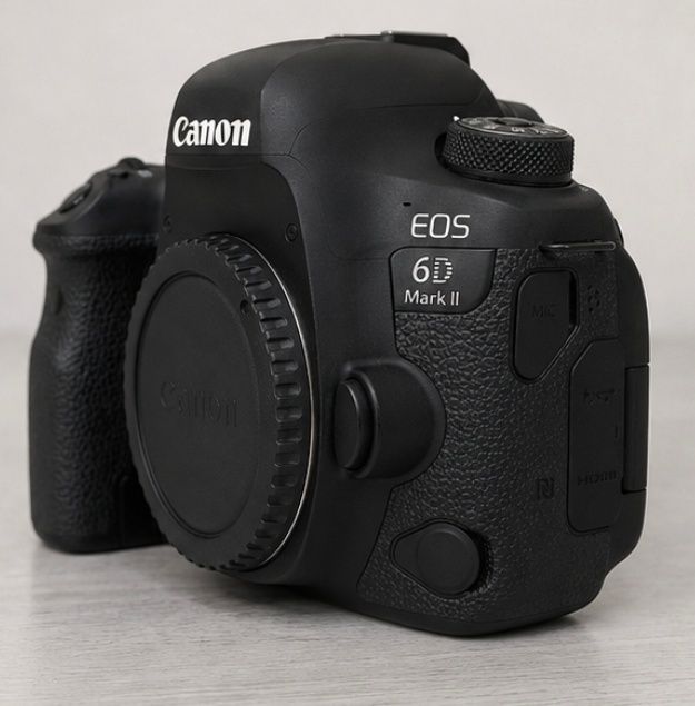 Canon 6d Mark 2 poucos clicks