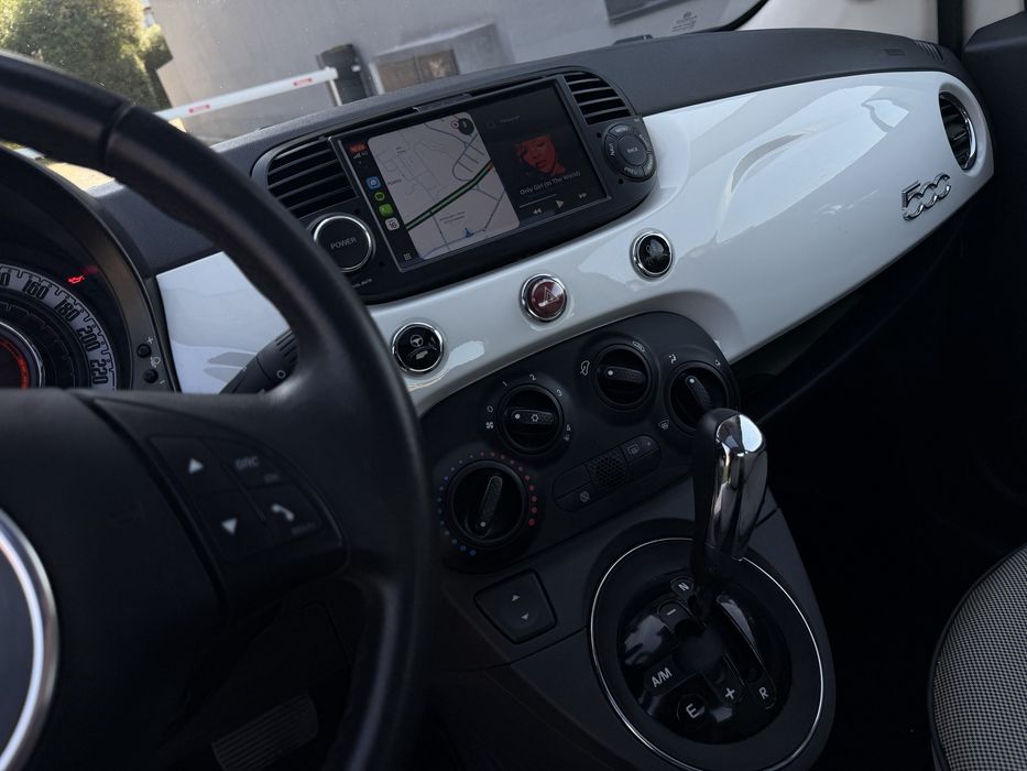 Fiat 500 - Caixa Automática - GPS  / CarPlay / CAM - 1.2 Dualogic - Tecto de Abrir foto 2