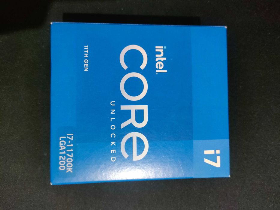 CPU Intel i7 11700k