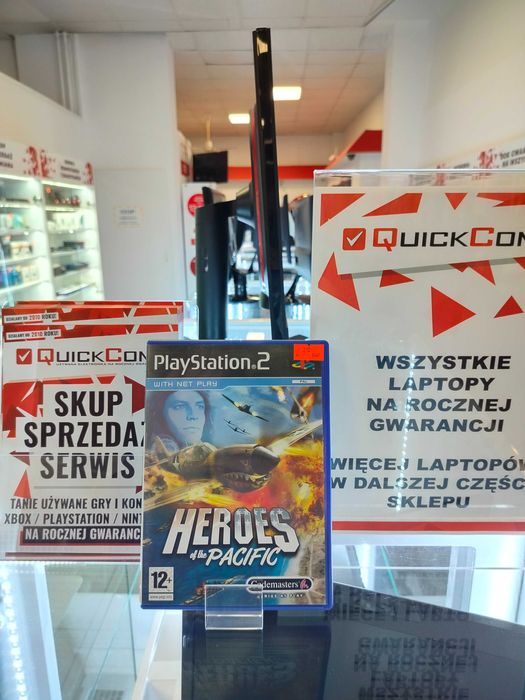 Gra PlayStation 2 PS2 Heroes Of The Pacific Gwarancja 1 Rok QUICK-COMP
