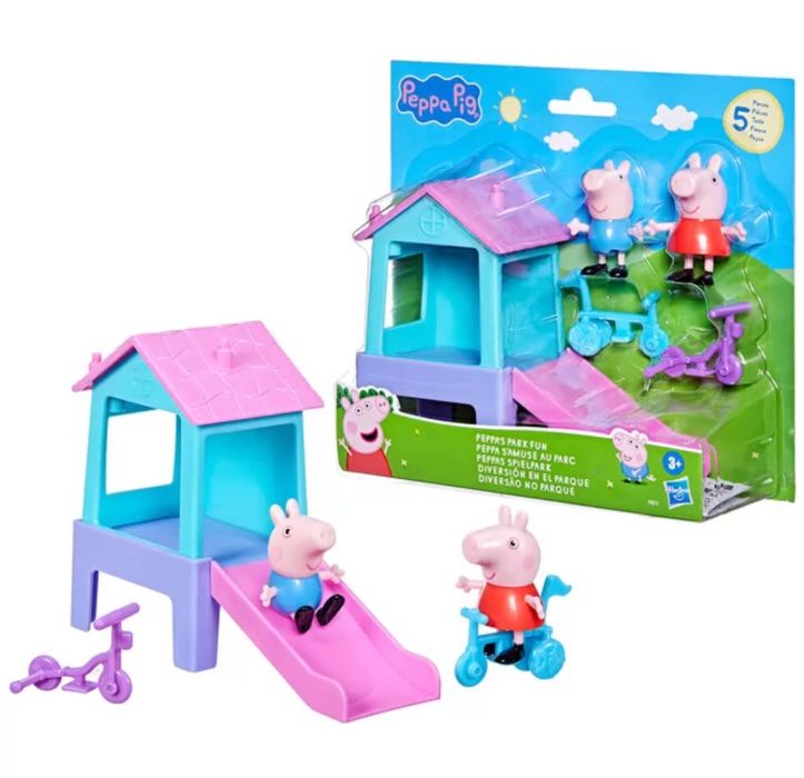 Дитячий садочок, будинок свинки пеппы, peppa pig, свинка пеппы, джордж