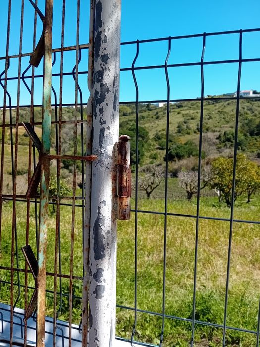 Portao em ferro de 3 folhas