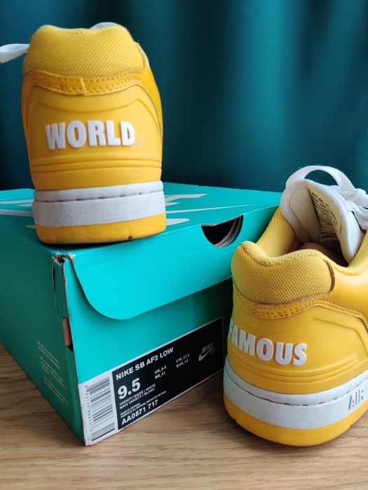 Buty, adidasy, trampki NIKE supreme AirForce2 SB AF2 LOW roz 43 27,5cm